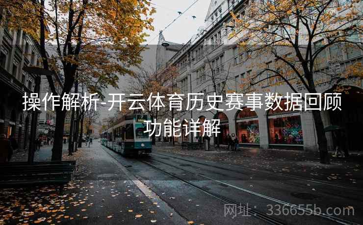 操作解析-开云体育历史赛事数据回顾功能详解