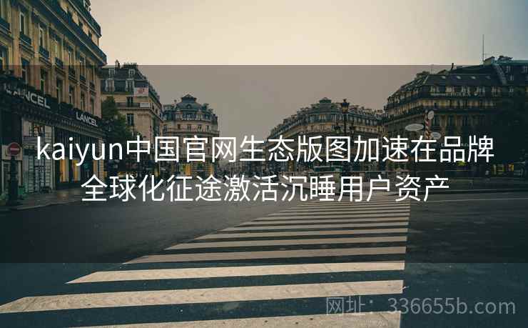 kaiyun中国官网生态版图加速在品牌全球化征途激活沉睡用户资产